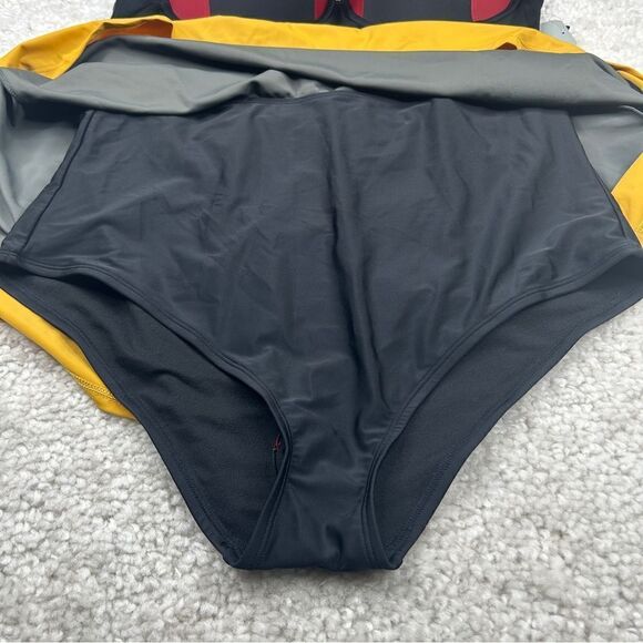 Torrid Harry Potter Hogwarts Push Up Demi Swimsuit NEW - Picture 8 of 9